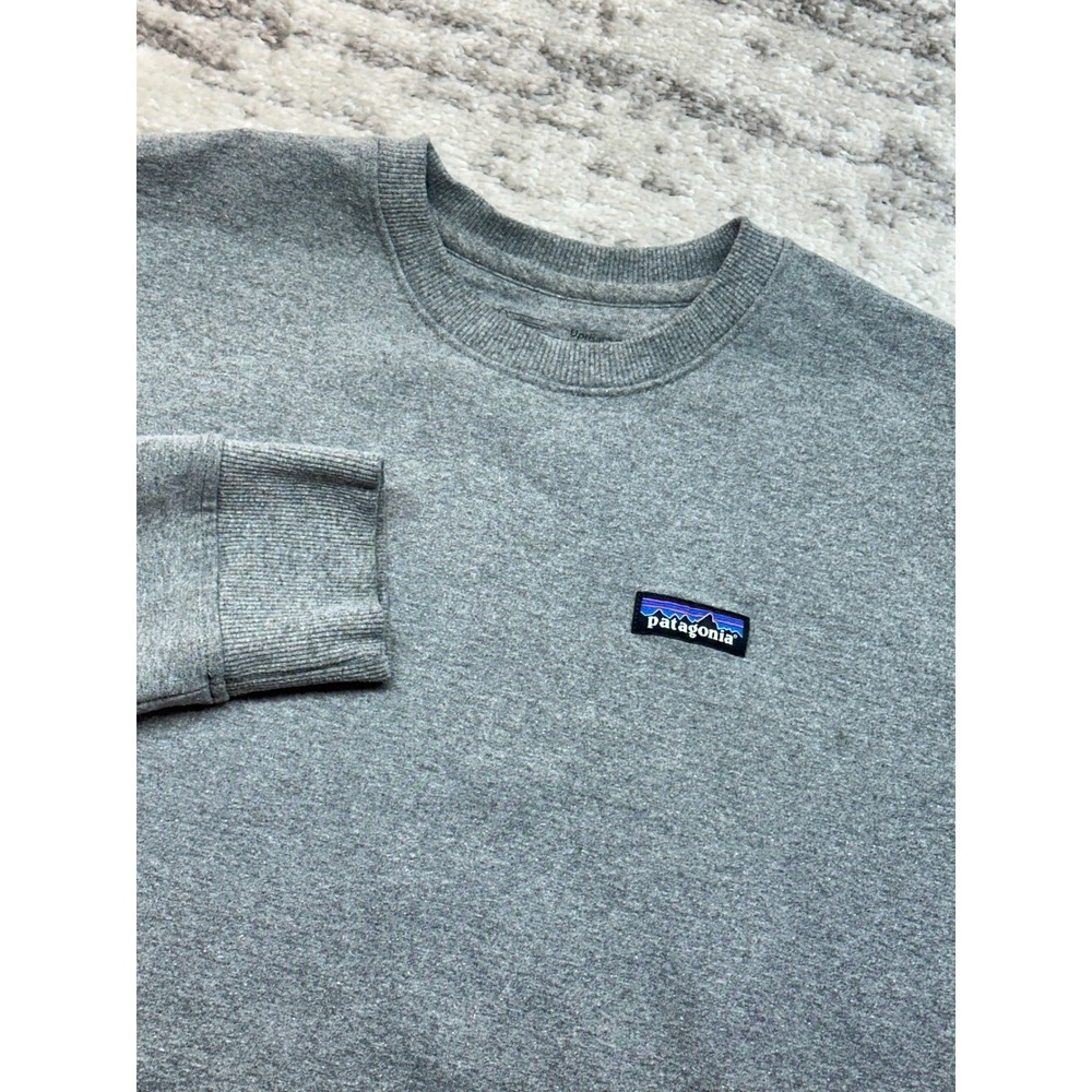 Patagonia Uprisal Crew Sweatshirt Mens M Gray Pullover Fleece STY39543